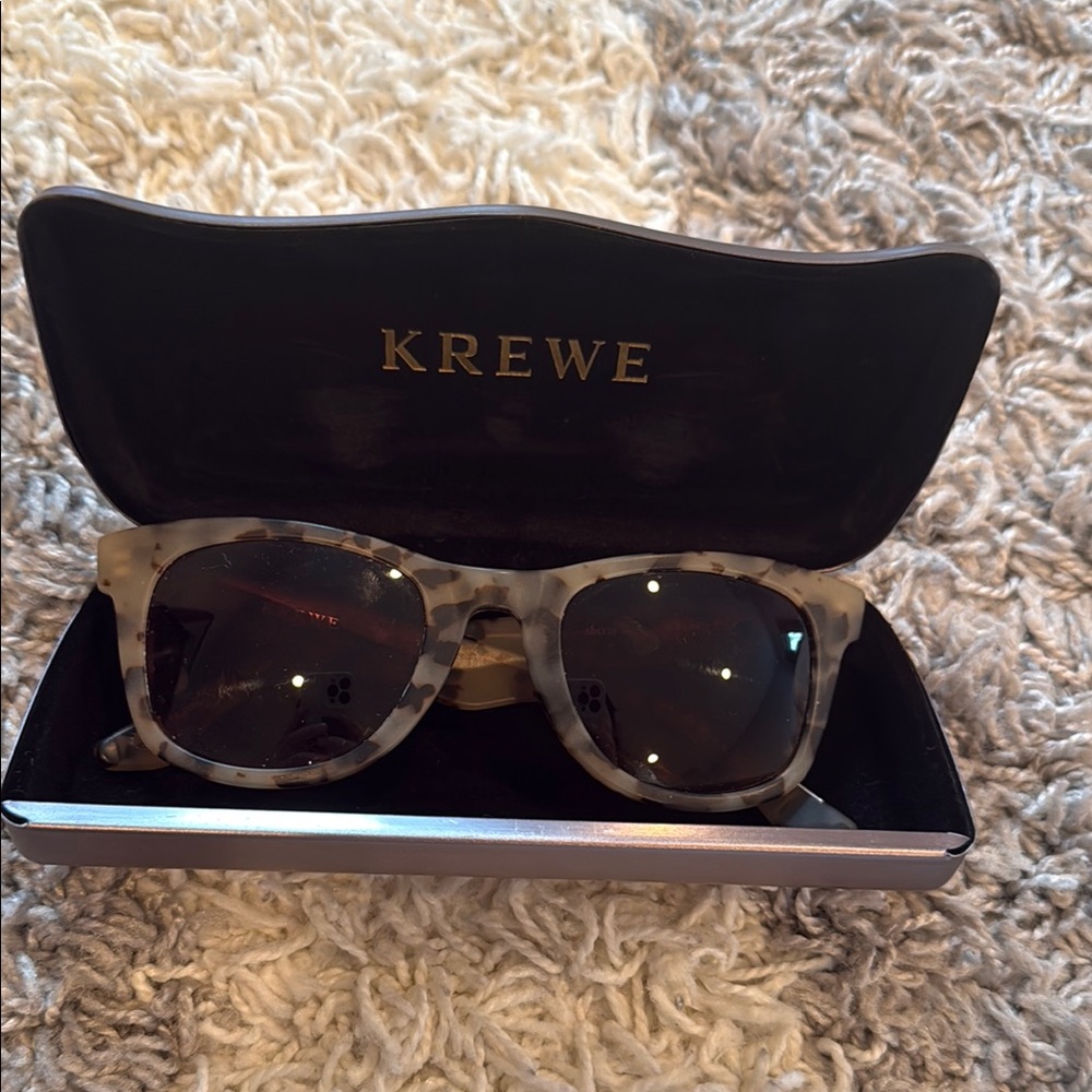 KREWE Tortoise Shell Sunglasses